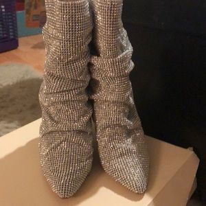 Rhinestone boots